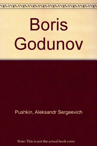 Imagen de archivo de Boris Godunov a la venta por thebookforest.com