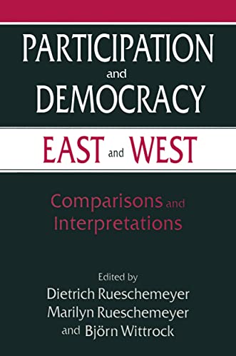 Stock image for Participation and democracy East and West : comparisons and interpretations. Ex-Library. for sale by Yushodo Co., Ltd.