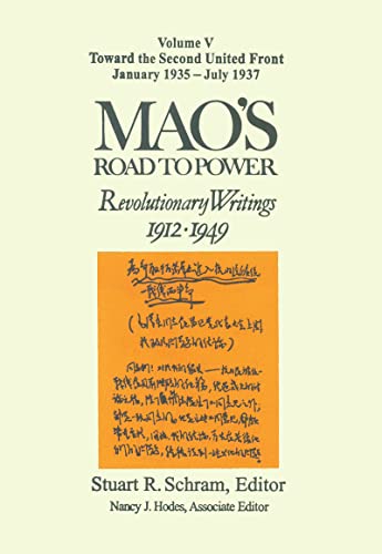 Imagen de archivo de Mao's Road to Power: Revolutionary Writings 1912-1949, Volume 5 a la venta por Moe's Books