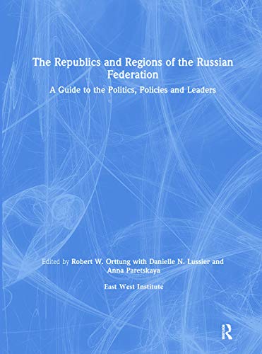 Beispielbild fr The Republics and Regions of the Russian Federation zum Verkauf von Blackwell's