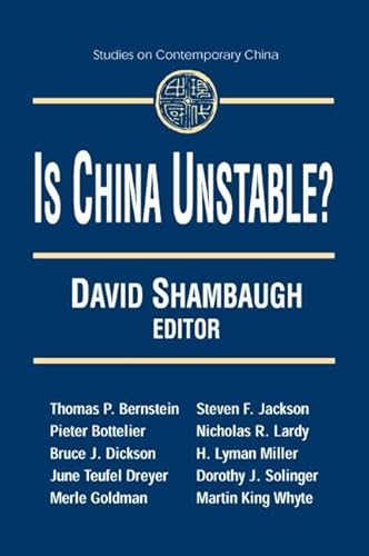Beispielbild fr Is China Unstable? zum Verkauf von Blackwell's