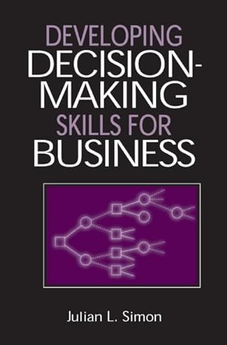 Stock image for Developing Decision-Making Skills for Business for sale by HPB-Red