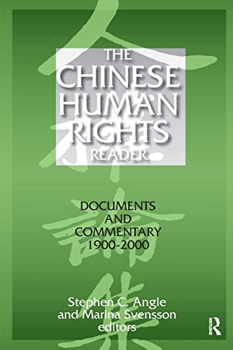Imagen de archivo de The Chinese Human Rights Reader: Documents and Commentary, 1900-2000: Documents and Commentary, 1900-2000 (East Gate Book) a la venta por SecondSale