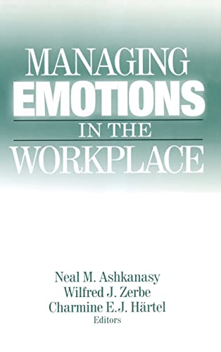 Beispielbild fr Managing Emotions in the Workplace zum Verkauf von Better World Books