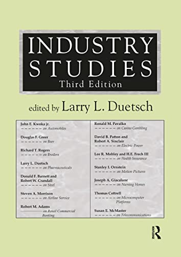 9780765609649: Industry Studies