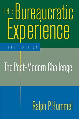 Beispielbild fr The Bureaucratic Experience: The Post-Modern Challenge: The Post-Modern Challenge zum Verkauf von Blackwell's