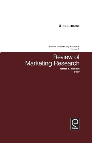 Imagen de archivo de Review of Marketing Research: Volume 3 a la venta por Chiron Media