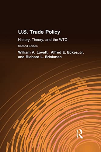 Beispielbild fr U.S. Trade Policy: History, Theory, and the WTO zum Verkauf von Blackwell's