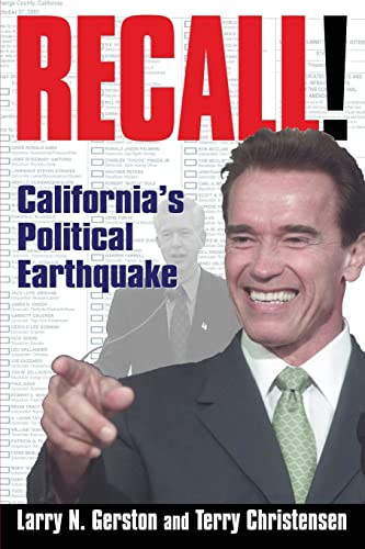 Imagen de archivo de Recall! : California's Political Earthquake a la venta por Better World Books: West