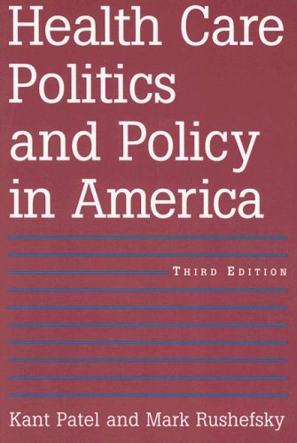 Beispielbild fr Health Care Politics and Policy in America zum Verkauf von Anybook.com