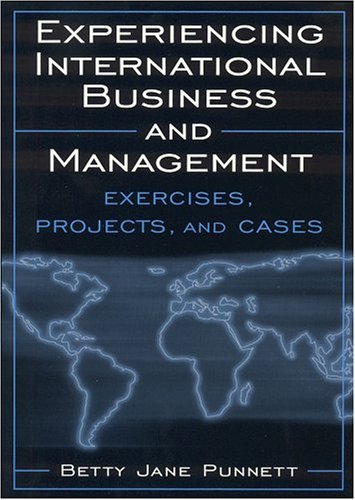 Imagen de archivo de Experiencing International Business and Management a la venta por Books Puddle