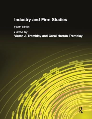 Imagen de archivo de Industry and Firm Studies a la venta por ThriftBooks-Atlanta