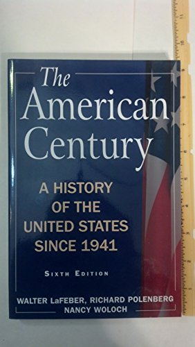 Imagen de archivo de The American Century: A History of the United States Since 1941: Volume 2 a la venta por SecondSale