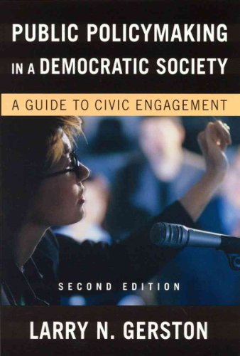 9780765622402: Public Policymaking in Democratic Society: A Guide to Civic Engagement