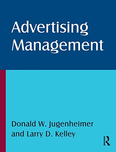 9780765622600: Advertising Management