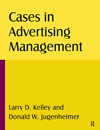 Stock image for Cases in Advertising Management for sale by SecondSale