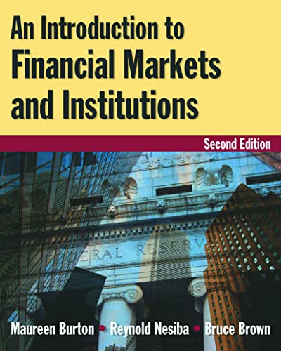 Stock image for An Introduction to Financial Markets and Institutions for sale by -OnTimeBooks-
