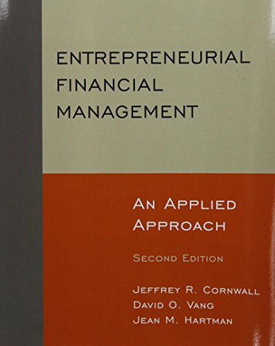 Stock image for Entrepreneurial Financial Management: An Applied Approach (100 Cases) for sale by SecondSale