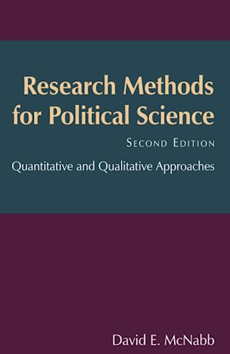 9780765623133: Research Methods for Political Science