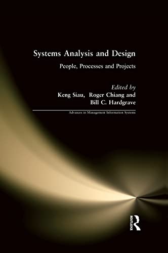 Imagen de archivo de Systems Analysis and Design: People, Processes, and Projects a la venta por Better World Books