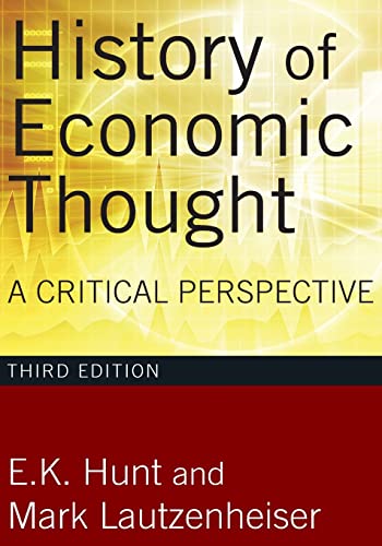 Beispielbild fr History of Economic Thought zum Verkauf von Blackwell's