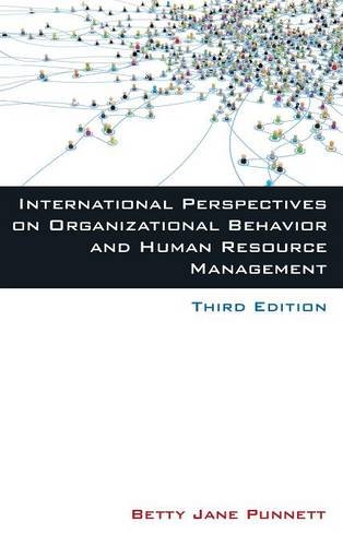 9780765631077: International Perspectives on Organizational Behavior and Human Resource Management