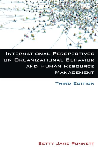 Stock image for International Perspectives on Organizational Behavior and Human Resource Management for sale by Gulf Coast Books