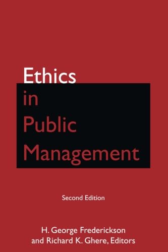 Beispielbild fr Ethics in Public Management zum Verkauf von SecondSale