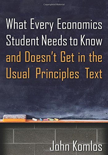 9780765639233: What Every Economics Student Needs to Know and Doesn't Get in the Usual Principles Text