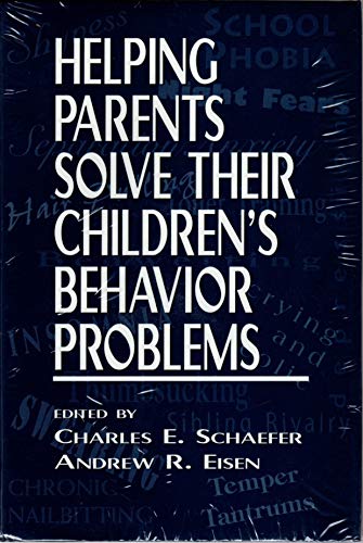 Stock image for Helping Parents Solve Their Children's Behavior Problems for sale by Better World Books