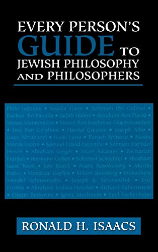 Stock image for Every Person's Guide to Jewish Philosophy and Philosophers for sale by Better World Books