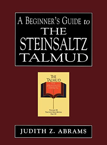 Stock image for A Beginner's Guide to the Steinsaltz Talmud for sale by ThriftBooks-Dallas