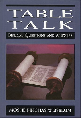 Beispielbild fr Table Talk: Biblical Questions and Answers zum Verkauf von Caspian Books