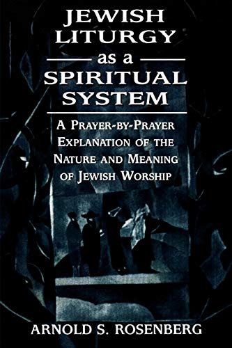 9780765761347: Jewish Liturgy as a Spiritual System: A Prayer-by-Prayer Explanation of the Nature and Meaning of Jewish Worship