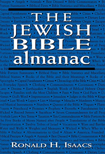 The Jewish Bible Almanac (9780765799616) by Isaacs, Ronald H.