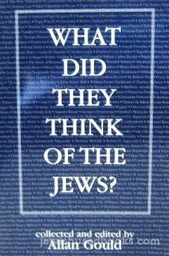 Stock image for What Did They Think of the Jews? for sale by HPB-Red