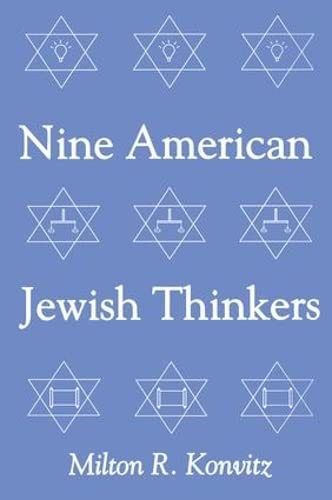 Beispielbild fr Nine American Jewish Thinkers zum Verkauf von Better World Books