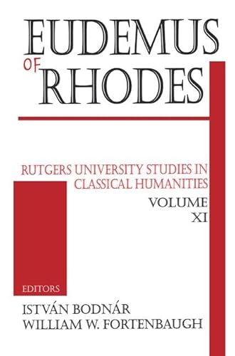 Stock image for Eudemus of Rhodes for sale by Revaluation Books