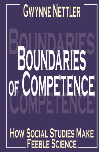 Stock image for Boundaries of Competence for sale by Blackwell's