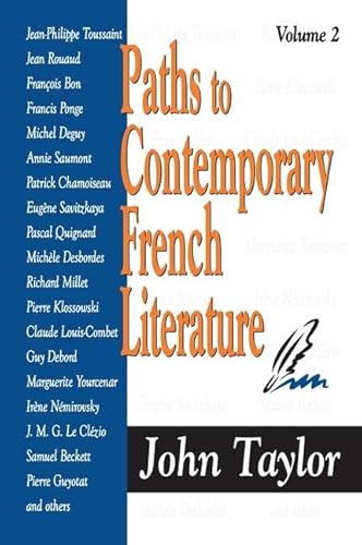 Beispielbild fr Paths to Contemporary French Literature: Volume 2: v. 2 zum Verkauf von Chiron Media