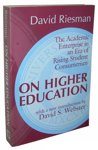9780765804389: On Higher Education: The Academic Enterprise in an Era of Rising Student Consumerism