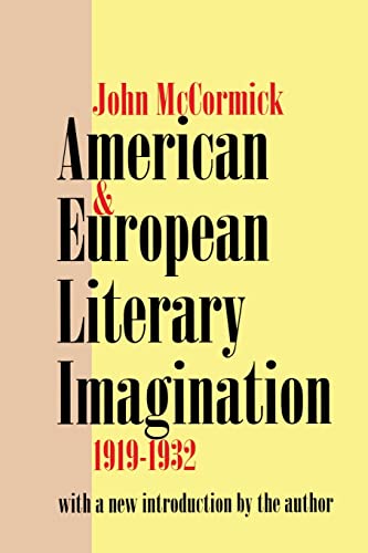 Imagen de archivo de American and European Literary Imagination a la venta por Moe's Books