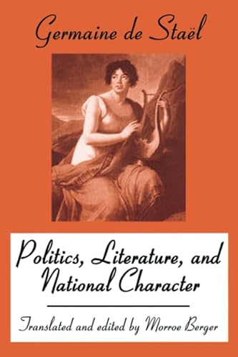 Beispielbild fr Politics, Literature and National Character zum Verkauf von More Than Words