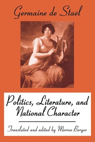 9780765806451: Politics, Literature and National Character