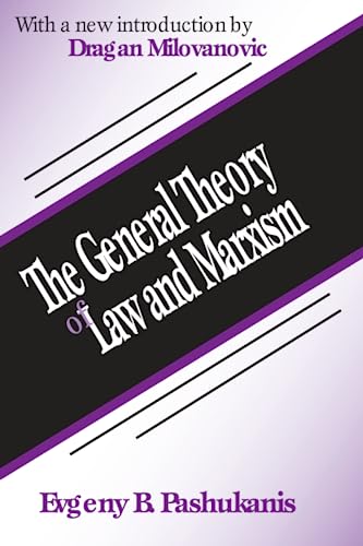 Stock image for The General Theory of Law and Marxism for sale by Blackwell's