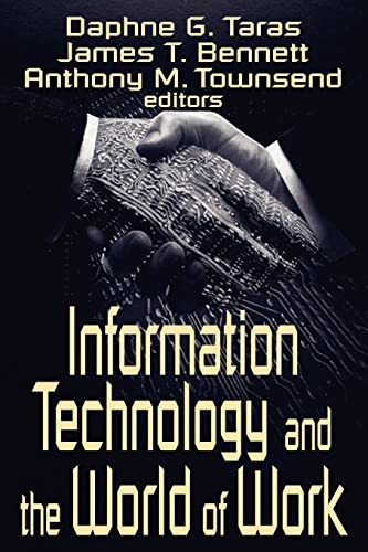 Stock image for Information Technology and the World of Work for sale by Phatpocket Limited