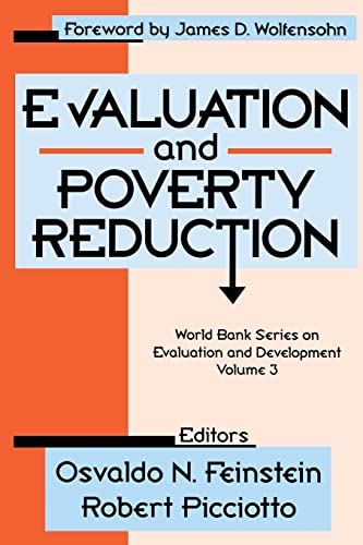 Imagen de archivo de Evaluation and Poverty Reduction: World Bank Series on Evaluation and Development Volume 3 (Advances in Evaluation & Development) a la venta por Phatpocket Limited