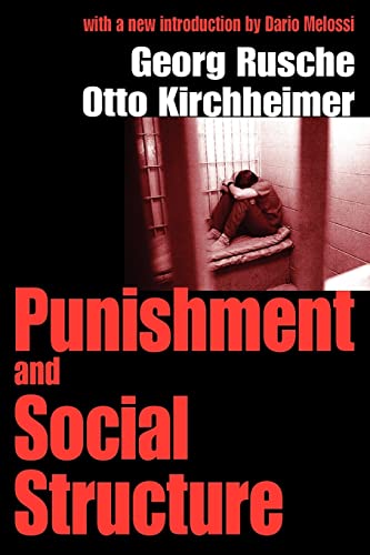 Stock image for Punishment and Social Structure for sale by Better World Books: West