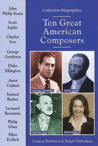 Beispielbild fr Ten Great American Composers zum Verkauf von Better World Books