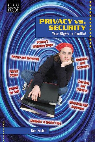 Stock image for Privacy vs. Security: Your Rights in Conflict for sale by UHR Books